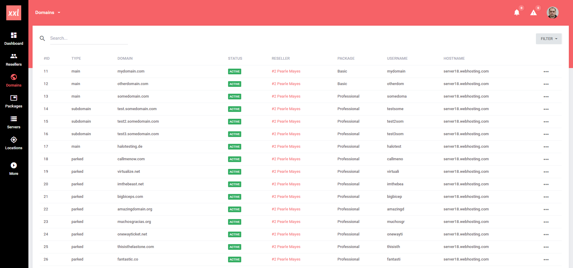 Antares cPanel Dispatcher - Domains Antares cPanel Dispatcher - Domains