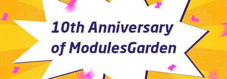 The 10th anniversary of ModulesGarden!