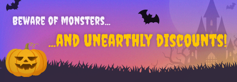 Score a spooky deal and don’t get haunted by regret!