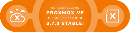 Proxmox VE modules reach the 3.7.0 generation!