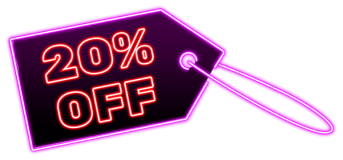 Back to Black Weeks: 20% OFF awaits!