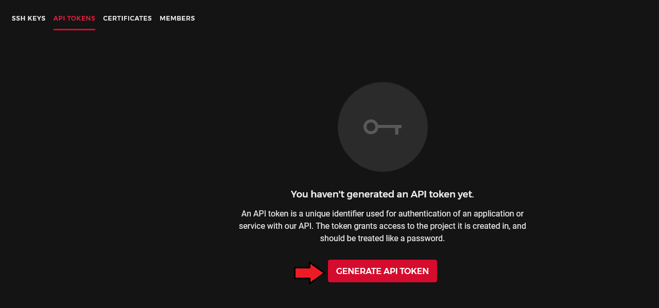 Hetzner Cloud Servers For WHMCS: Hetzner Cloud API Tokens tab with the Generate API Token button marked