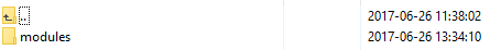 Payment Gateway Charges 1.X For WHMCS: the extracted PHP package showing the modules folder to upload to WHMCS