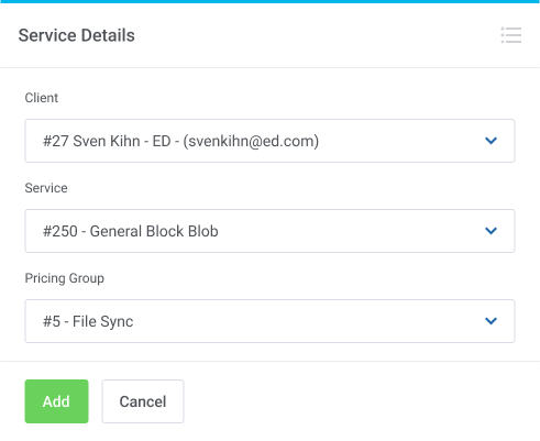 Services Details - Microsoft Azure Billing For WHMCS by ModulesGarden