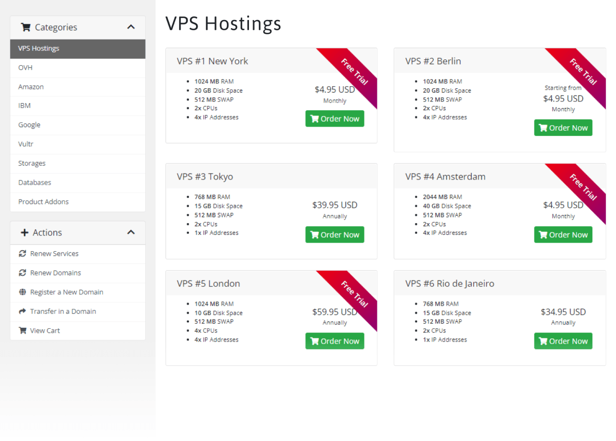 Product Free Trial Manager For WHMCS 1: Commerce - WHMCS Module Bundle