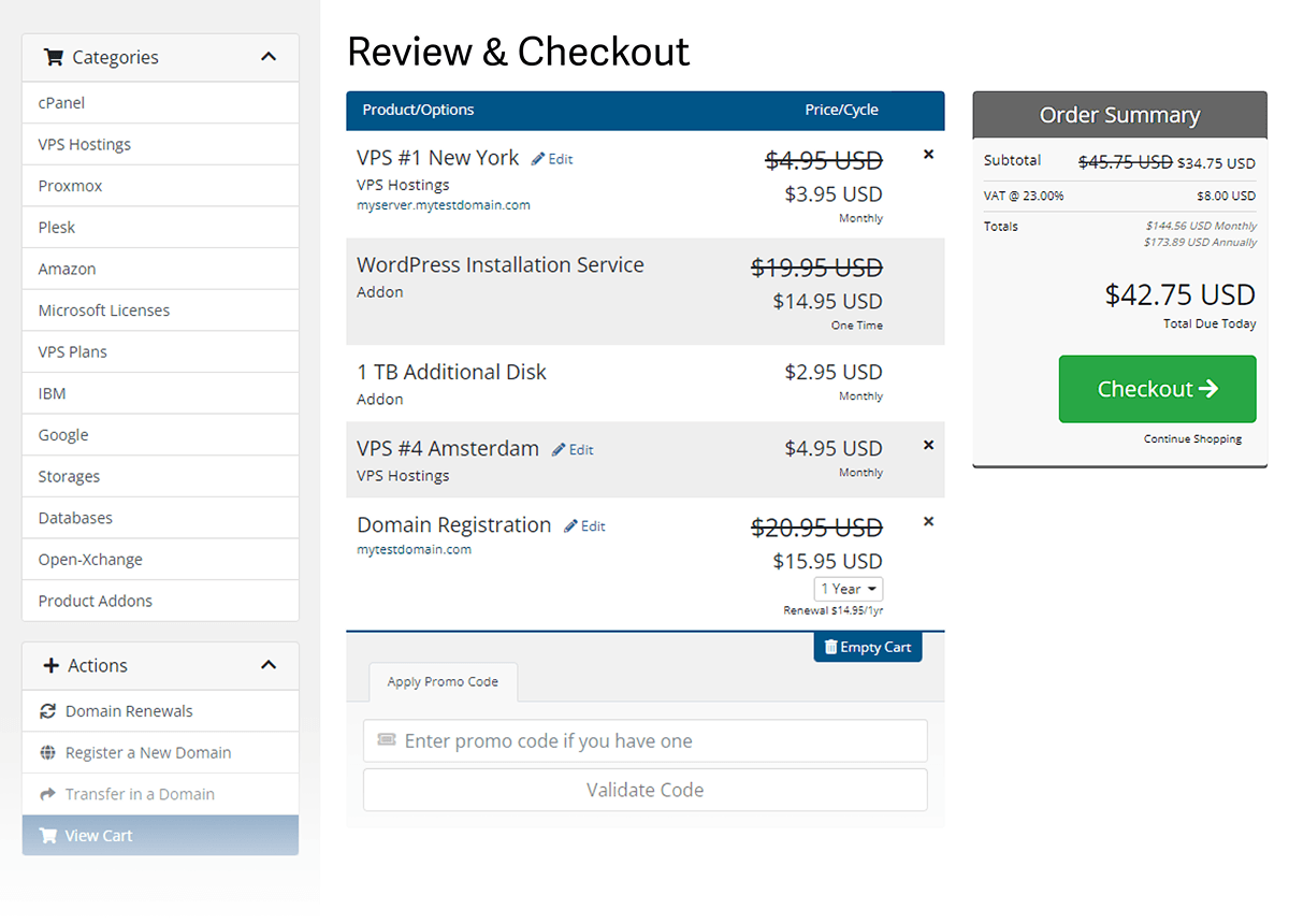 Discount Center For WHMCS 1: Commerce - WHMCS Module Bundle