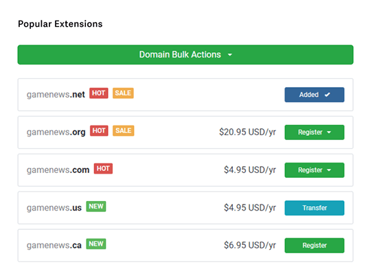 Domain Orders Extended For WHMCS 2: Domain Reseller - WHMCS Module Bundle