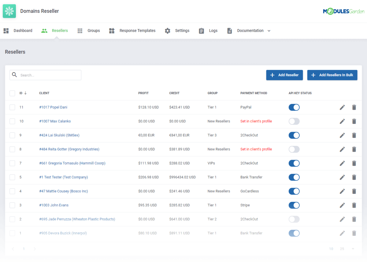 Domains Reseller For WHMCS 1: Domain Reseller - WHMCS Module Bundle