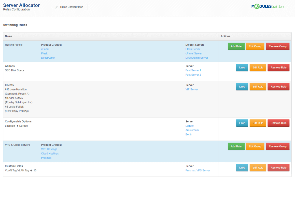 Server Allocator For WHMCS 1: Hosting Accounts Provisioning - WHMCS Module Bundle