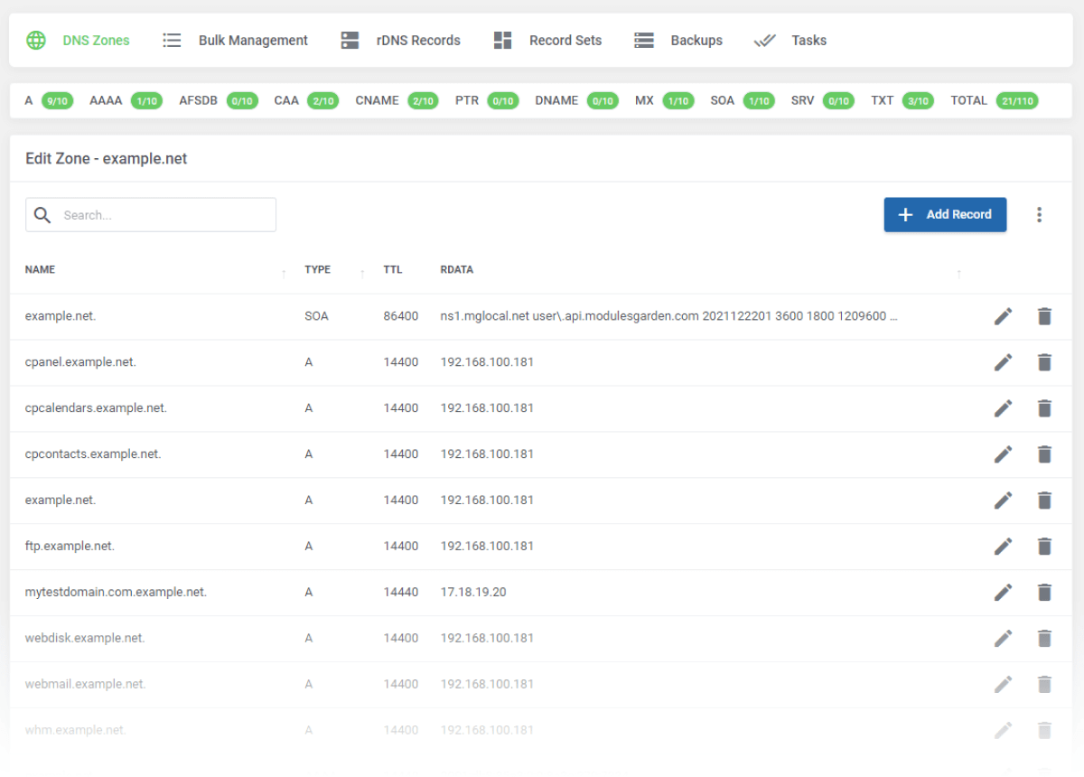DNS Manager For WHMCS 1: IaaS VPS & Cloud Provisioning - WHMCS Module Bundle