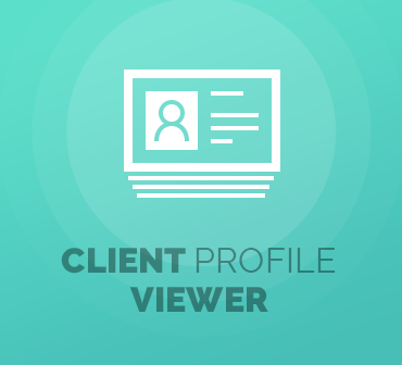 ModulesGarden Client Profile Viewer For WHMCS