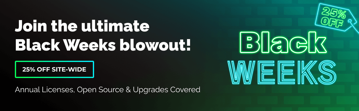 25% Black Weeks Discount - ModulesGarden
