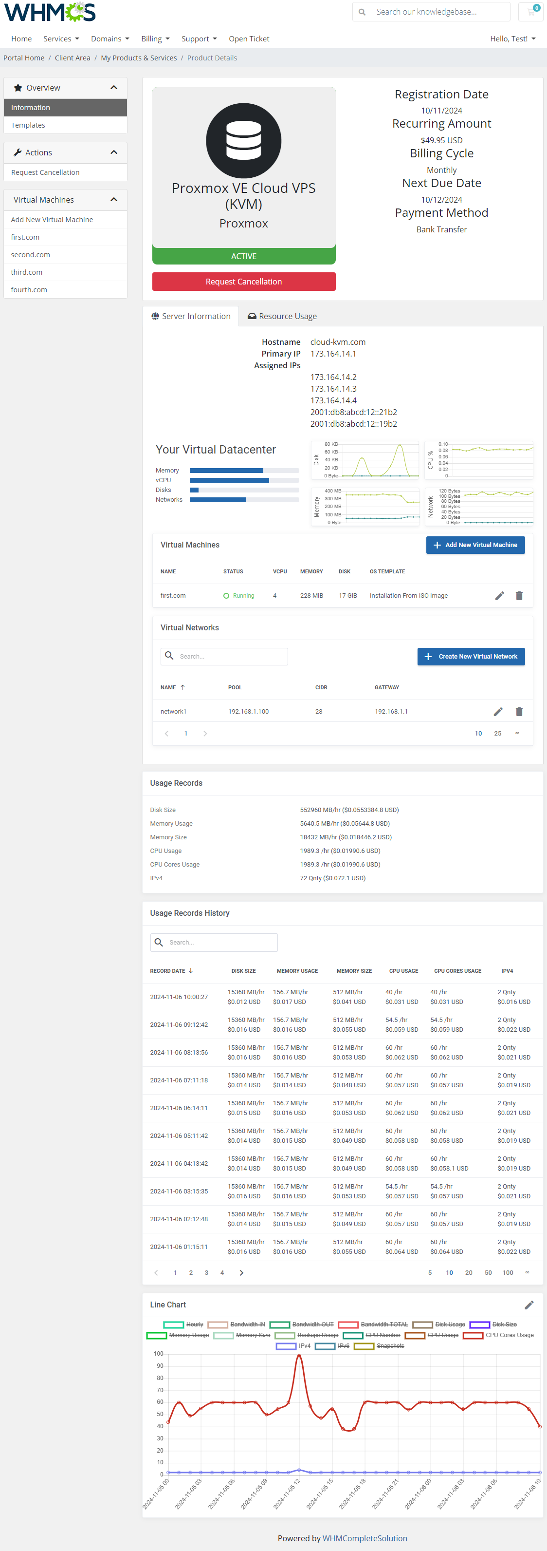 Advanced Billing For WHMCS: Module Screenshot 1
