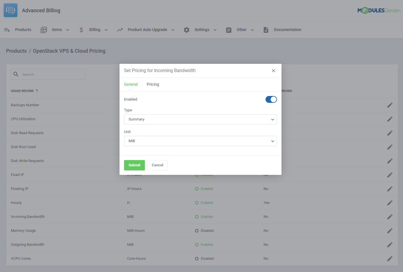 Advanced Billing For WHMCS: Module Screenshot 12