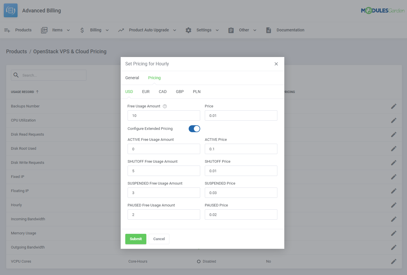 Advanced Billing For WHMCS: Module Screenshot 13
