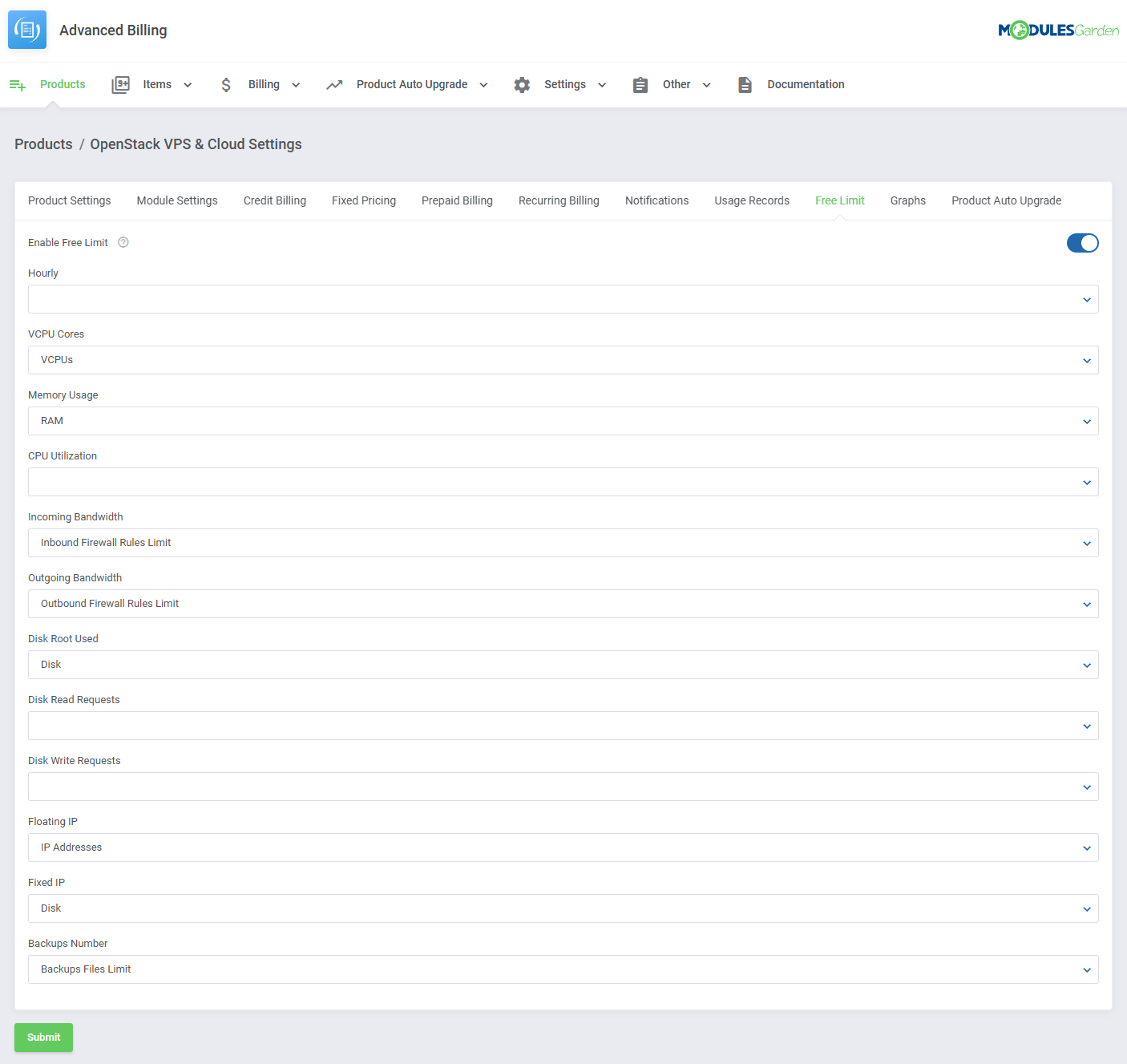 Advanced Billing For WHMCS: Module Screenshot 21