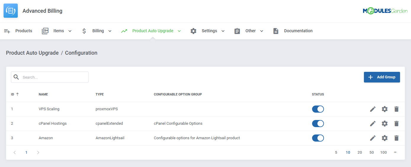 Advanced Billing For WHMCS: Module Screenshot 32