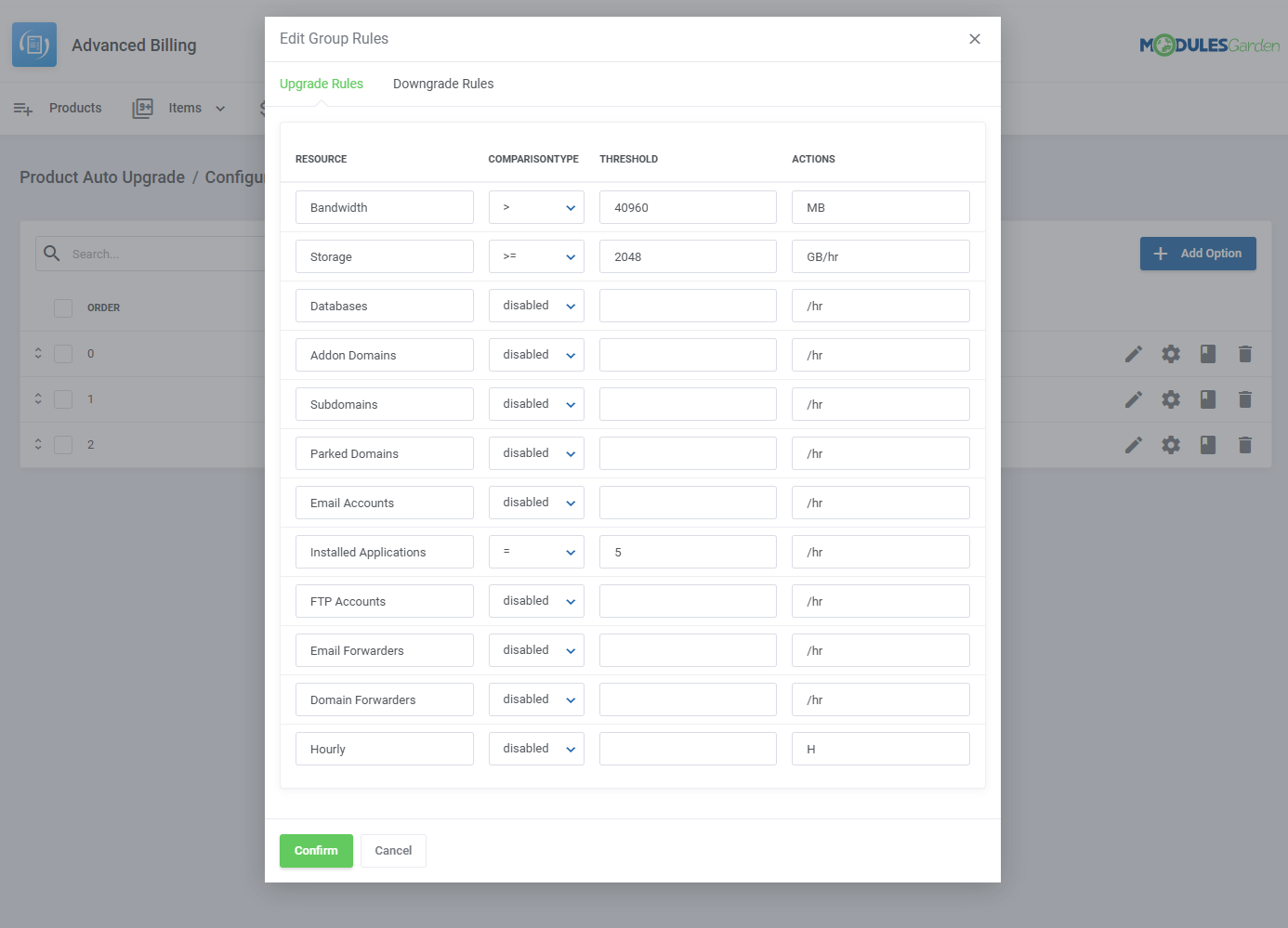 Advanced Billing For WHMCS: Module Screenshot 36