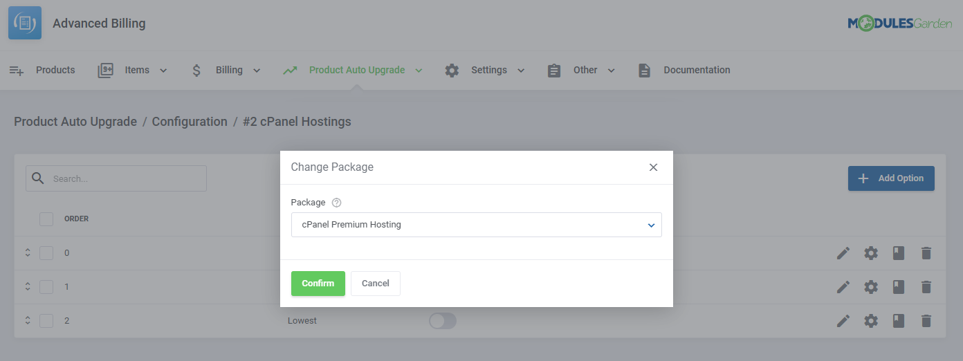 Advanced Billing For WHMCS: Module Screenshot 37