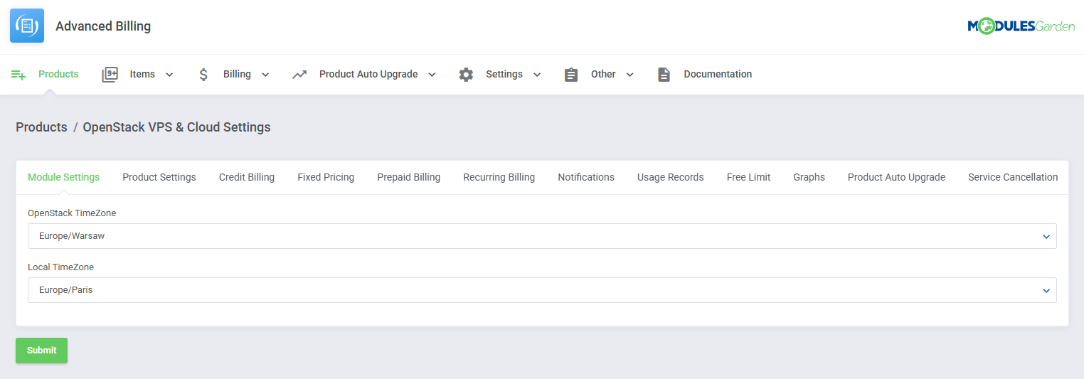 Advanced Billing For WHMCS: Module Screenshot 14