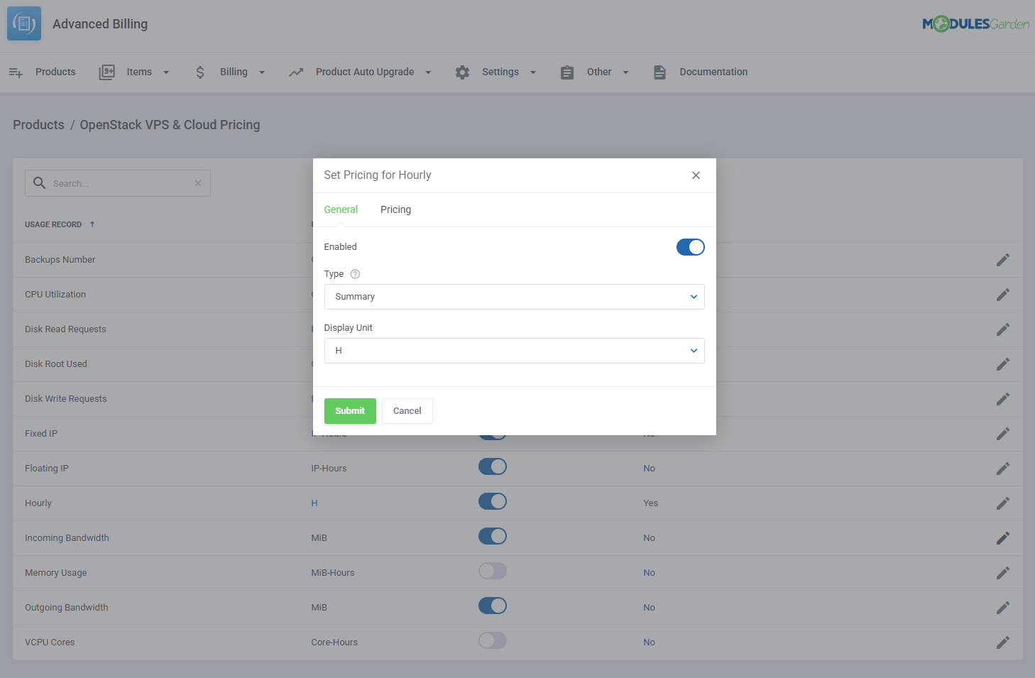 Advanced Billing For WHMCS: Module Screenshot 12