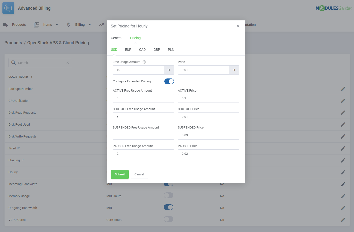 Advanced Billing For WHMCS: Module Screenshot 13