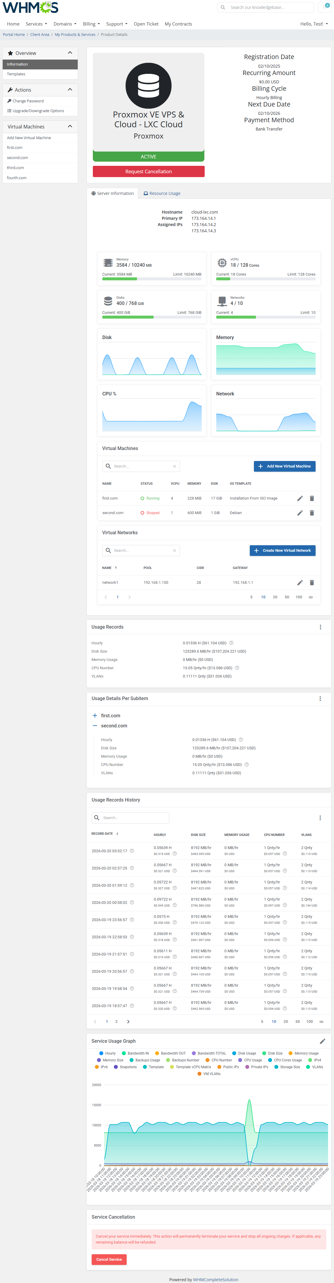 Advanced Billing For WHMCS: Module Screenshot 1