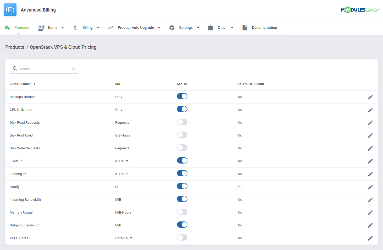 Advanced Billing For WHMCS: Module Screenshot 11