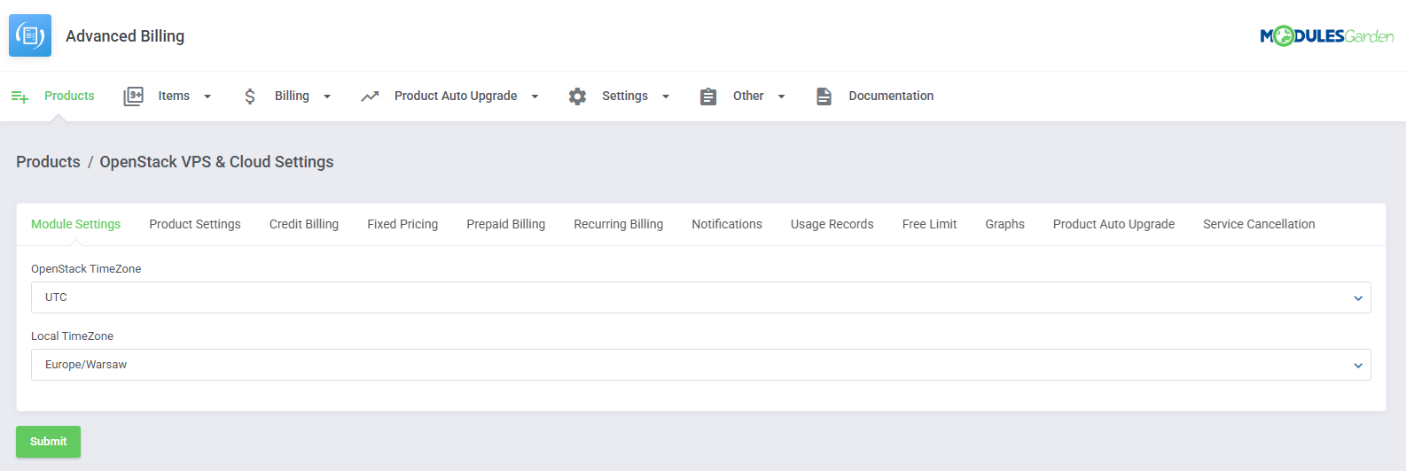 Advanced Billing For WHMCS: Module Screenshot 15