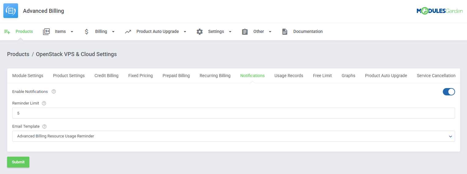 Advanced Billing For WHMCS: Module Screenshot 21
