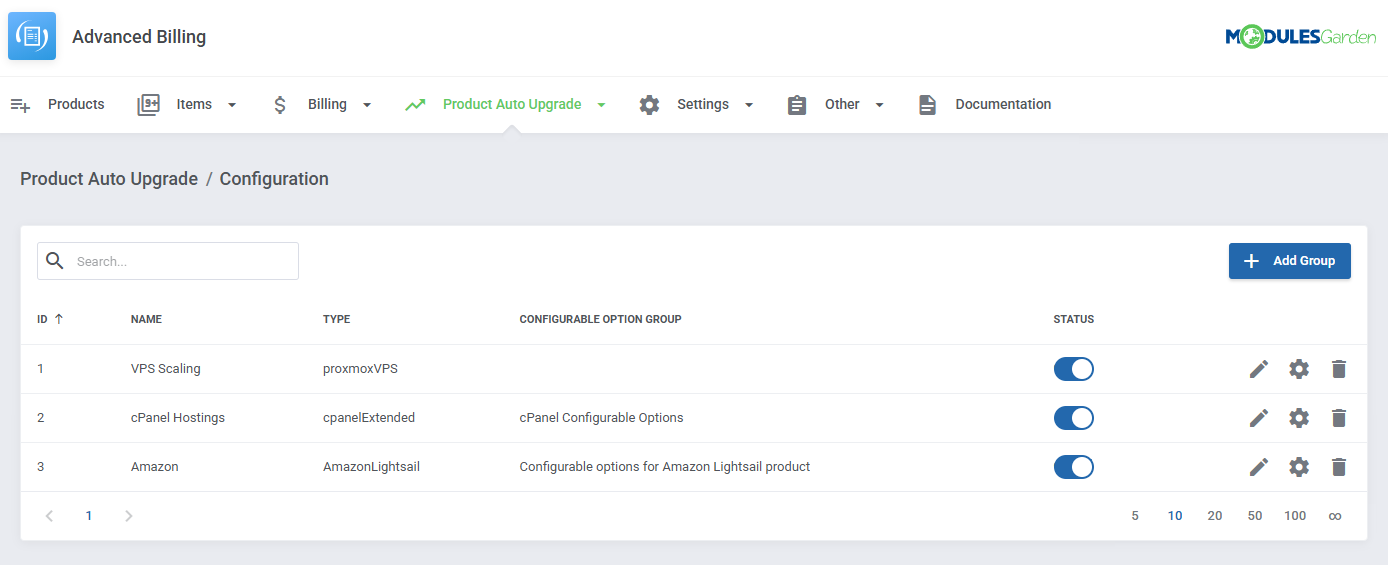 Advanced Billing For WHMCS: Module Screenshot 36