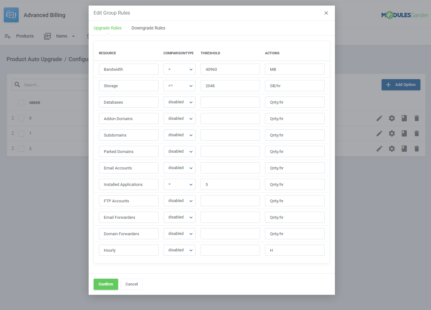 Advanced Billing For WHMCS: Module Screenshot 40