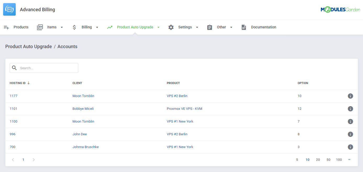 Advanced Billing For WHMCS: Module Screenshot 43
