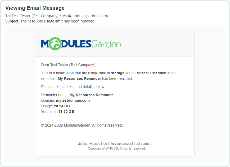 Advanced Billing For WHMCS: Module Screenshot 7