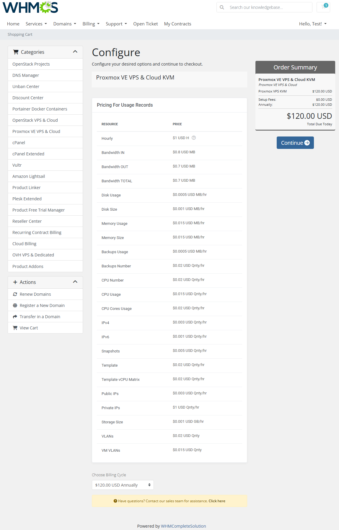 Advanced Billing For WHMCS: Module Screenshot 9