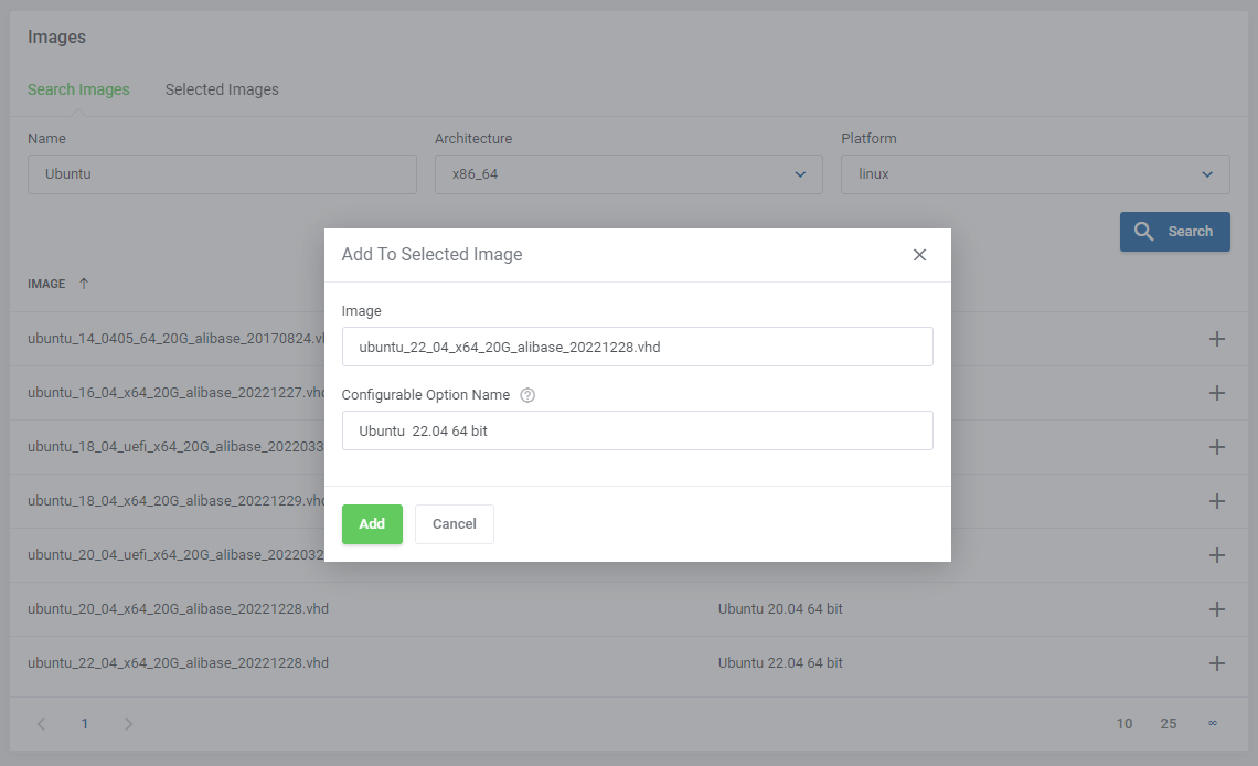 Alibaba Cloud Virtual Machines For WHMCS: Module Screenshot 8