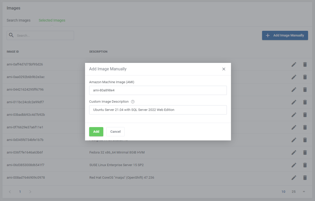 Amazon EC2 For WHMCS: Module Screenshot 8