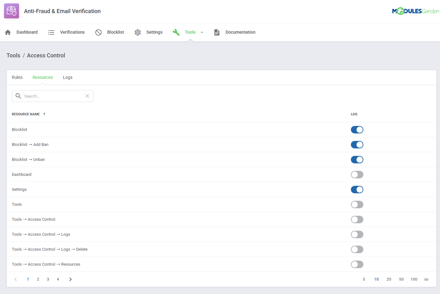 Anti-Fraud & Email Verification For WHMCS: Module Screenshot 9