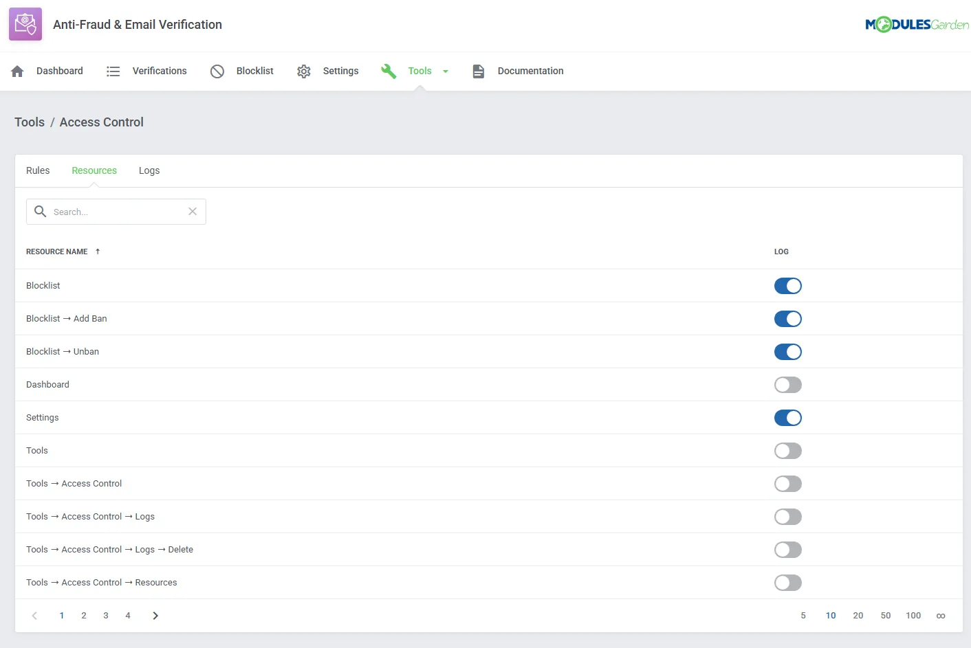 Anti-Fraud & Email Verification For WHMCS: Module Screenshot 9