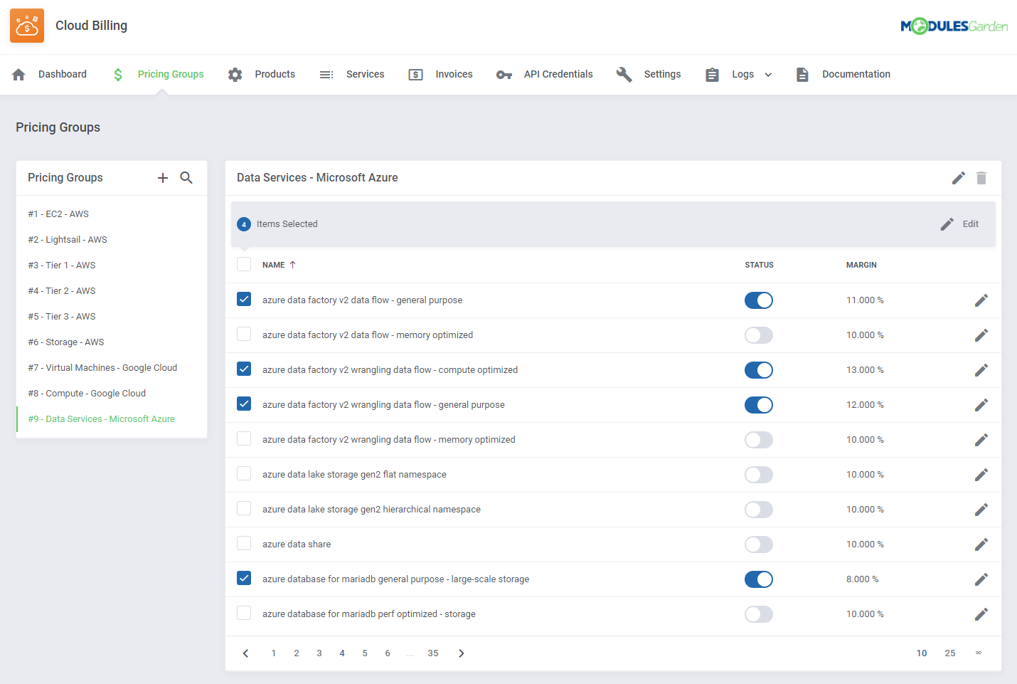 Cloud Billing For WHMCS: Module Screenshot 6