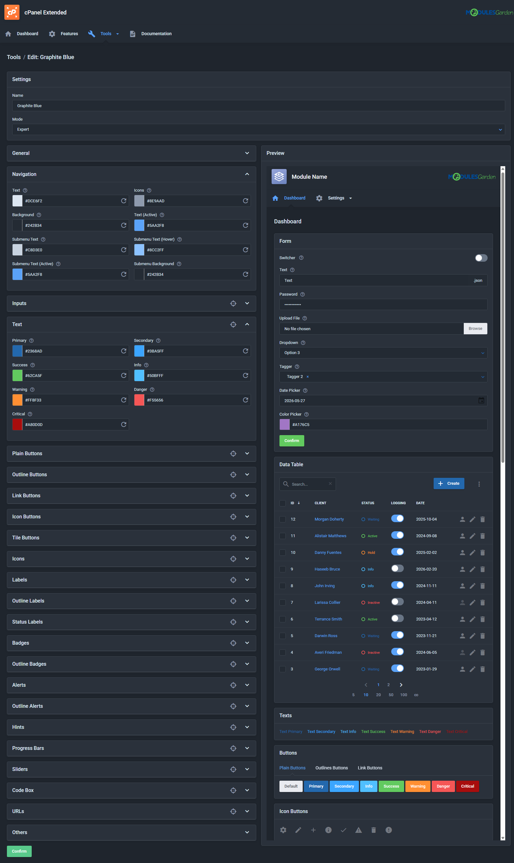 cPanel Extended For WHMCS: Module Screenshot 48