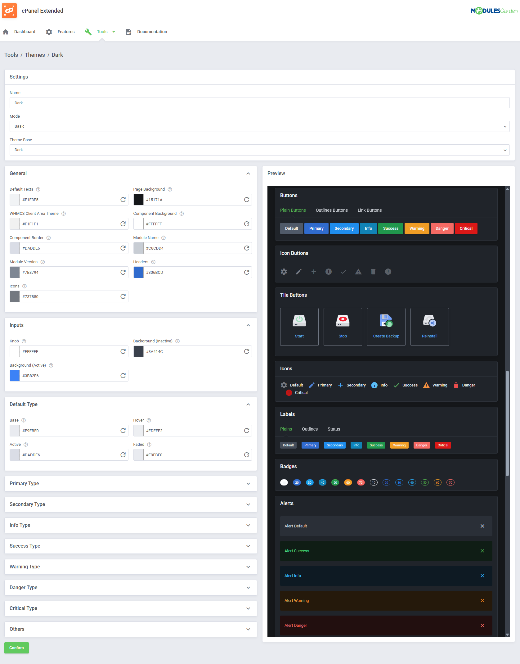 cPanel Extended For WHMCS: Module Screenshot 47