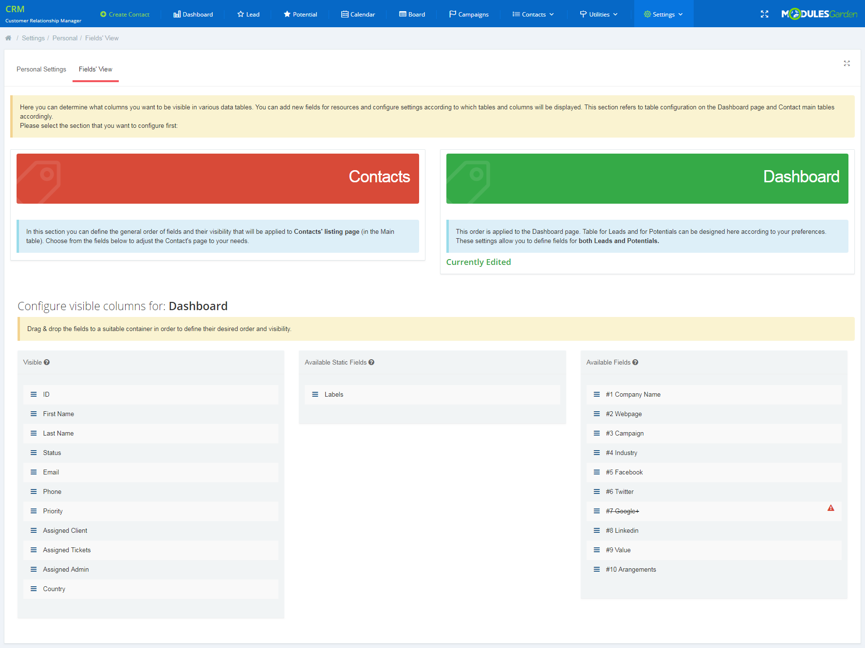 CRM For WHMCS: Module Screenshot 19