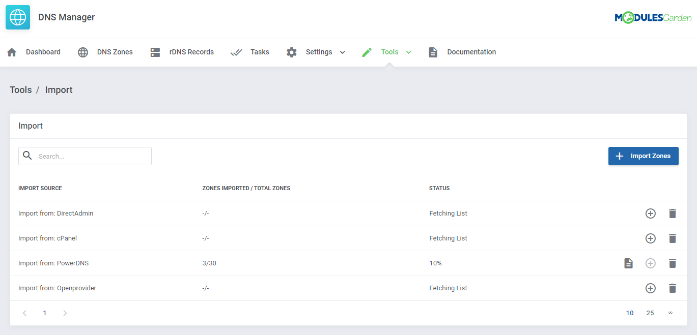 DNS Manager For WHMCS: Module Screenshot 43