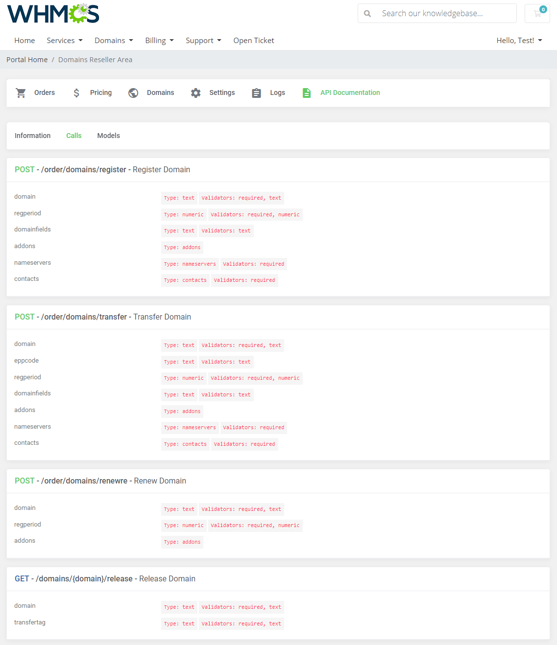 Domains Reseller For WHMCS: Module Screenshot 25