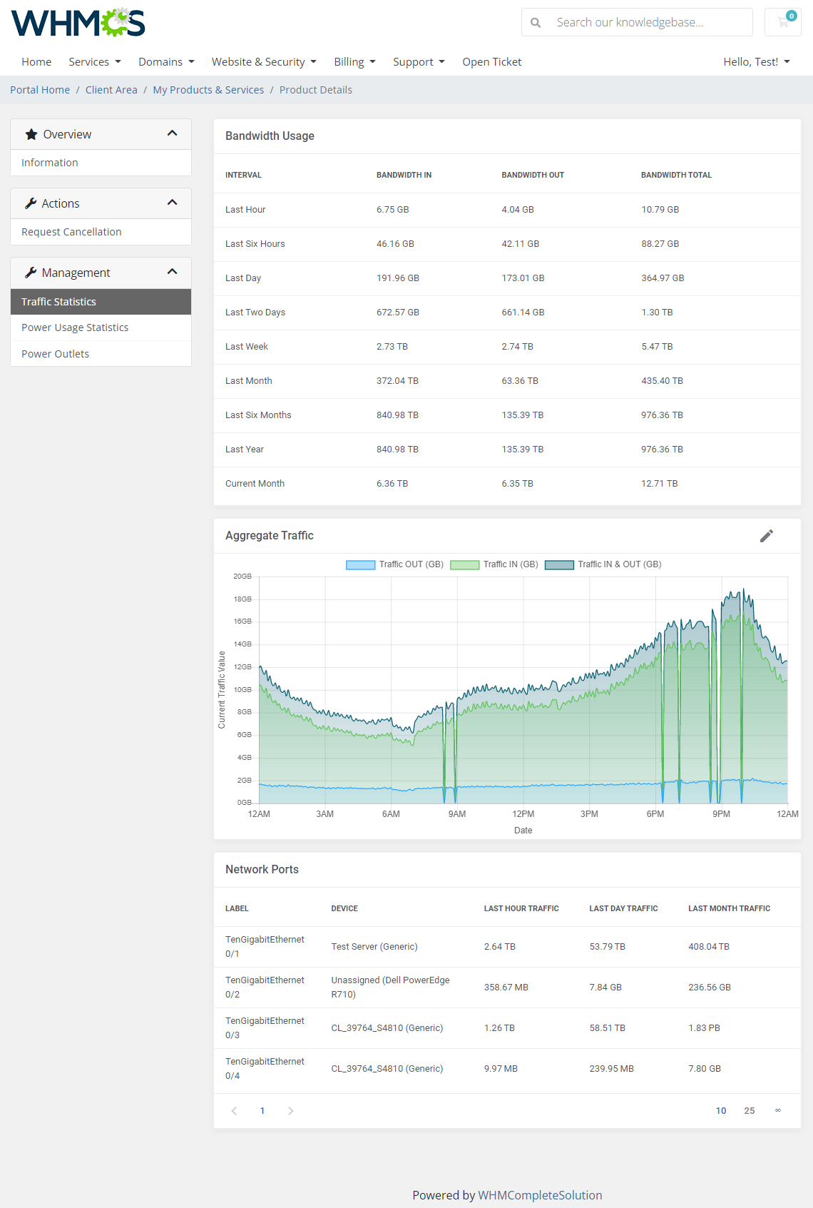 EasyDCIM Colocation For WHMCS: Module Screenshot 2