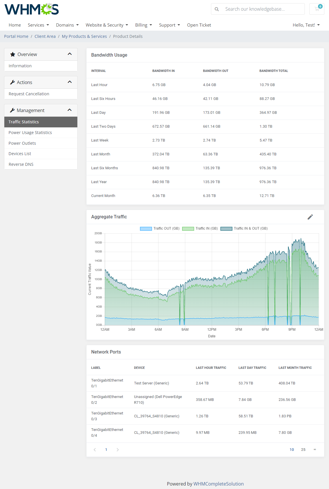 EasyDCIM Colocation For WHMCS: Module Screenshot 2