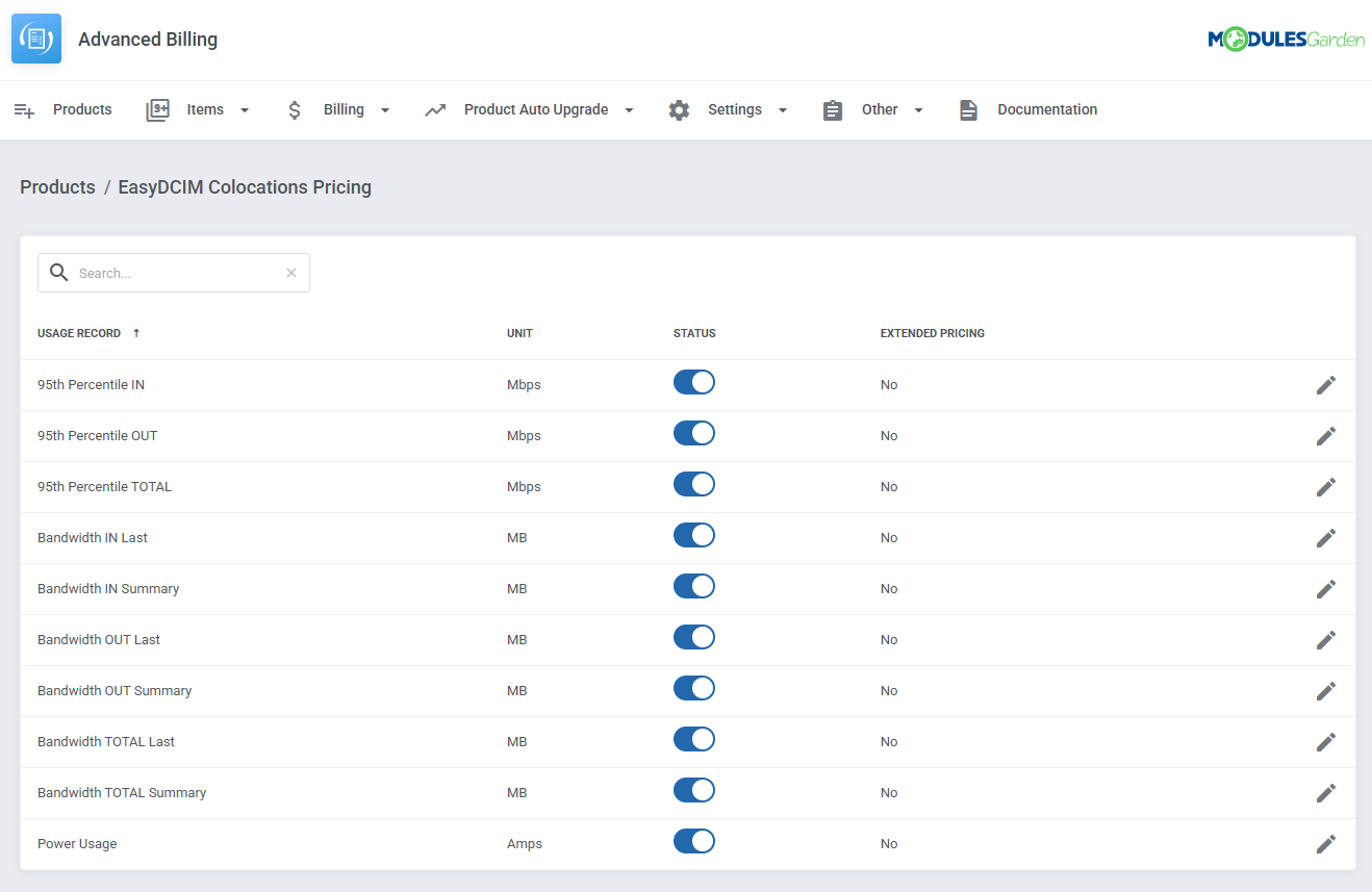 EasyDCIM Colocation For WHMCS: Module Screenshot 9