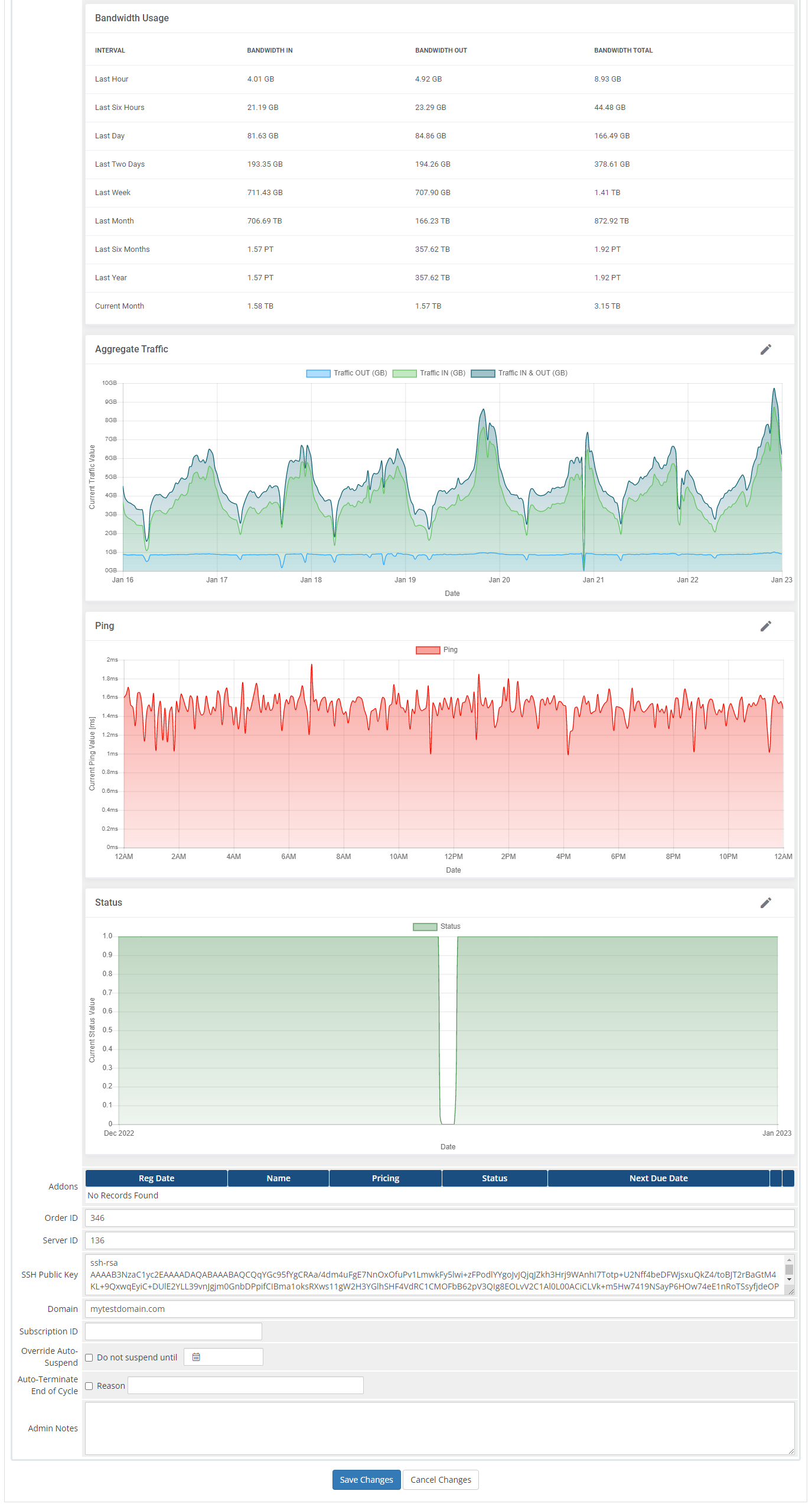 EasyDCIM Dedicated Servers For WHMCS: Module Screenshot 12