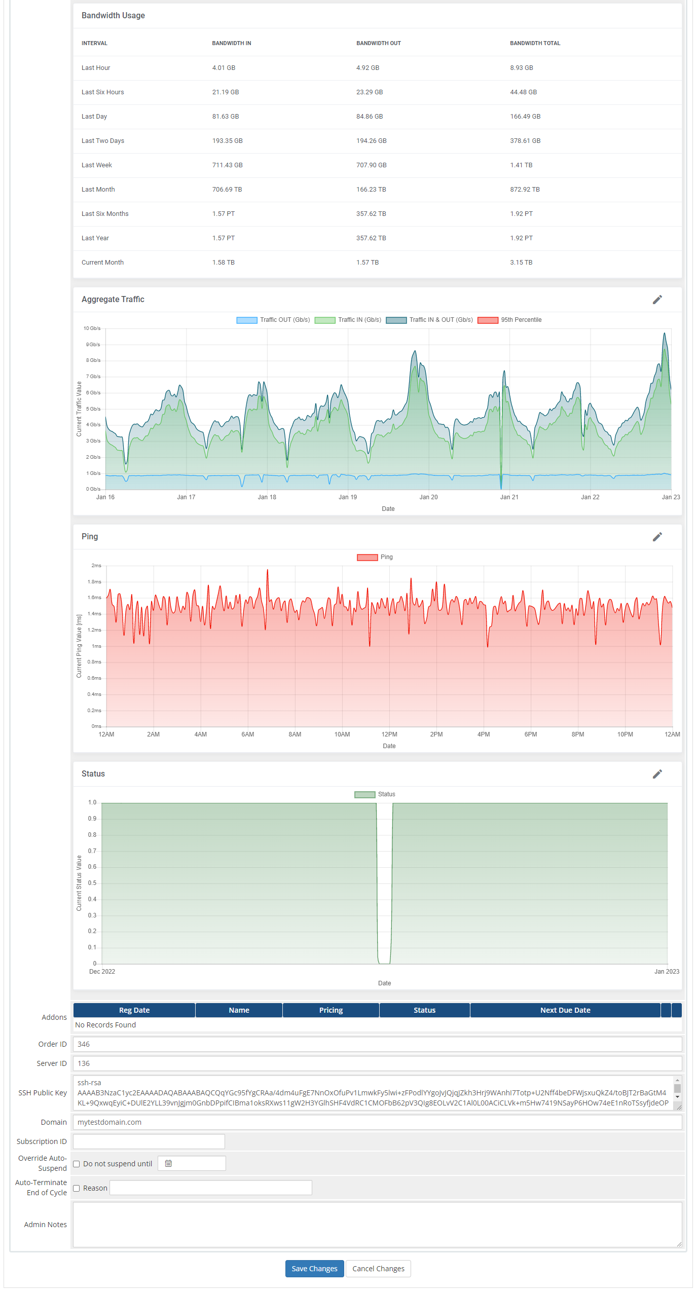 EasyDCIM Dedicated Servers For WHMCS: Module Screenshot 13